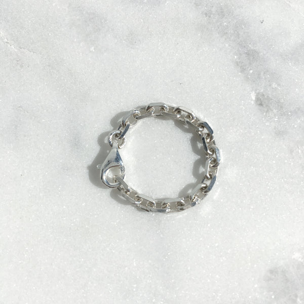 Darcy Clay Chain Ring